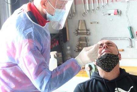 TESTIRANJE V GASILNEM DOMU 05 FOTO LJUBO VUKELIČ